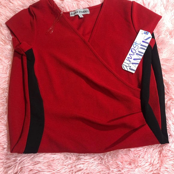 casual dress ALMOST FAMOUS SZ M - Picture 2 of 9